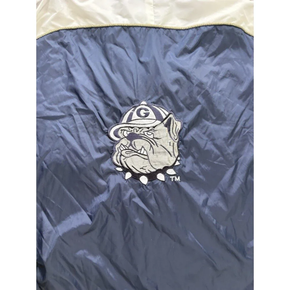 Georgetown Hoyas Tank Vintage Mens XL Bulldog Logo Jacket Coat NCAA Windbreaker